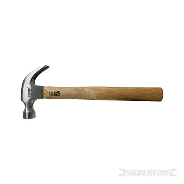 16oz 450g Hardwood Claw Hammer